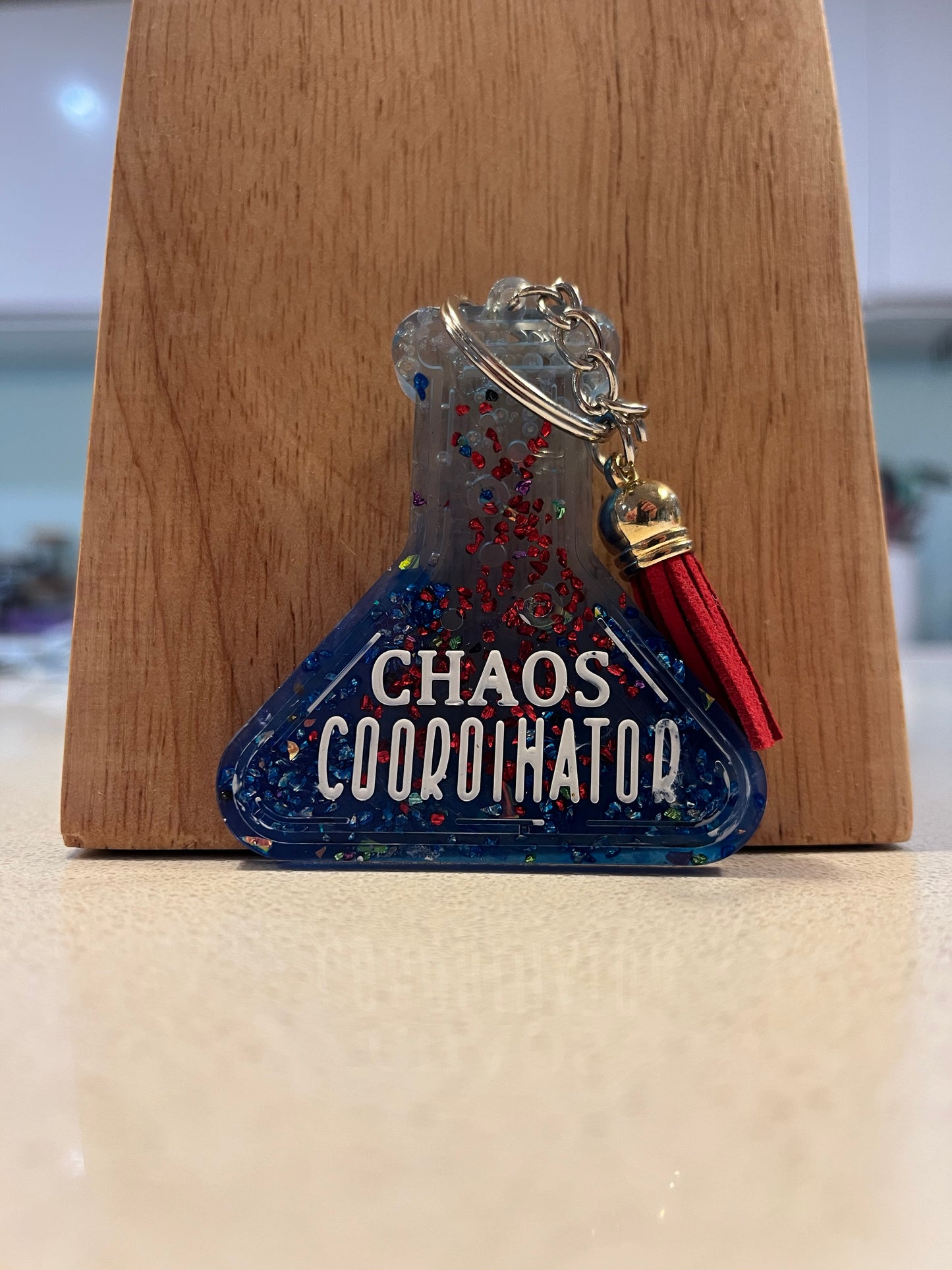 Personalised Handmade Teacher Thank You key rings