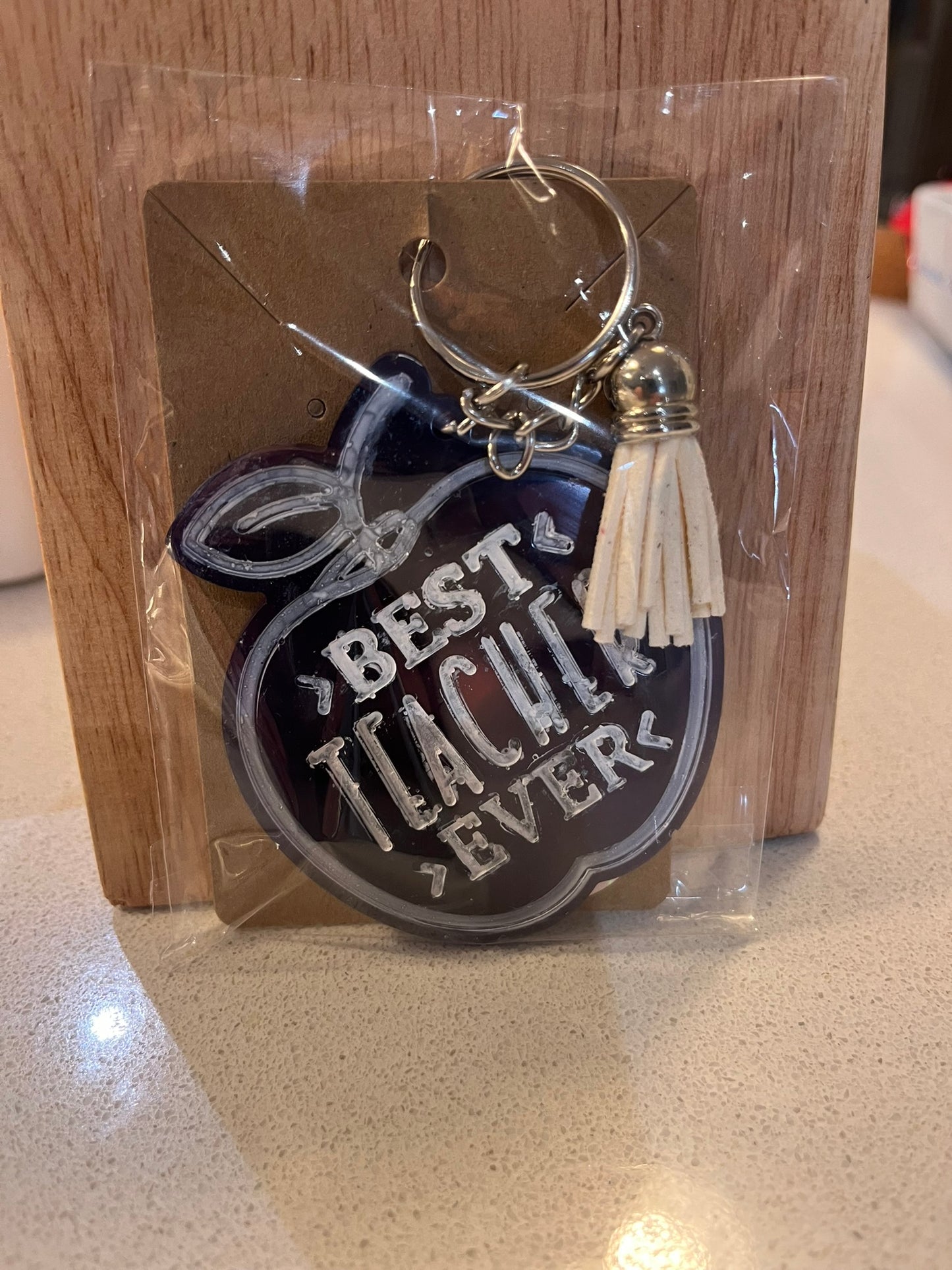 Personalised Handmade Teacher Thank You key rings