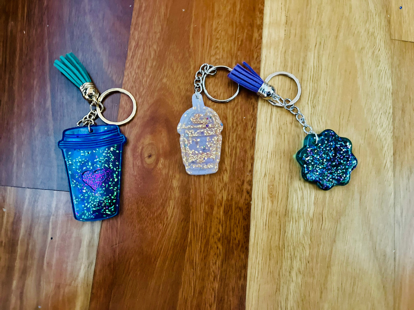 Personalised Handmade Teacher Thank You key rings
