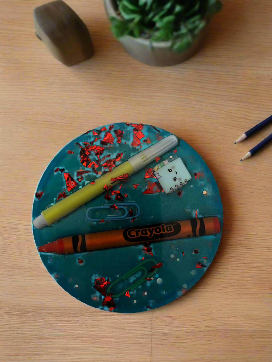 Thank You Personalised Handmade Teacher Drink Coasters