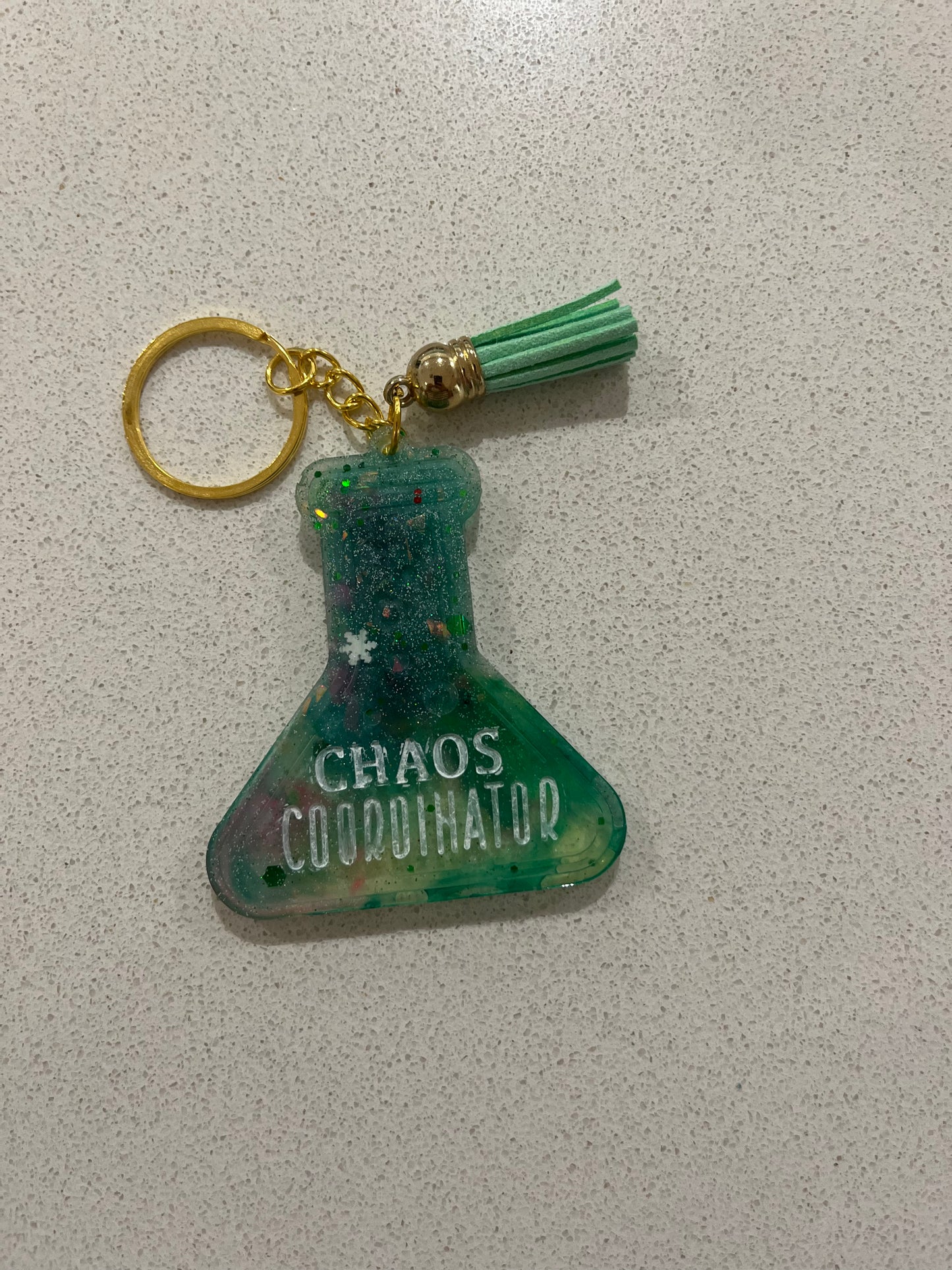 Personalised Handmade Teacher Thank You key rings