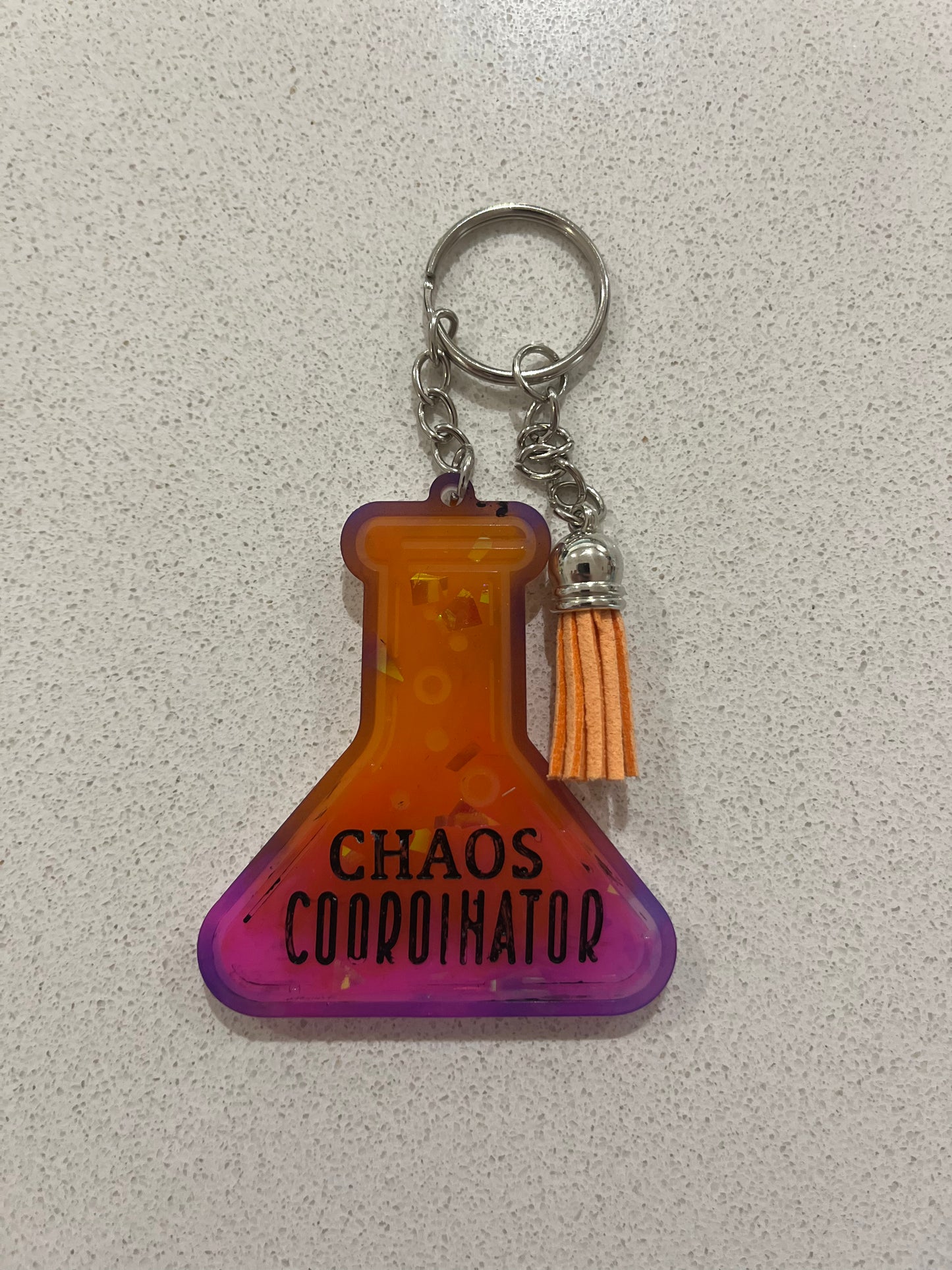 Personalised Handmade Teacher Thank You key rings