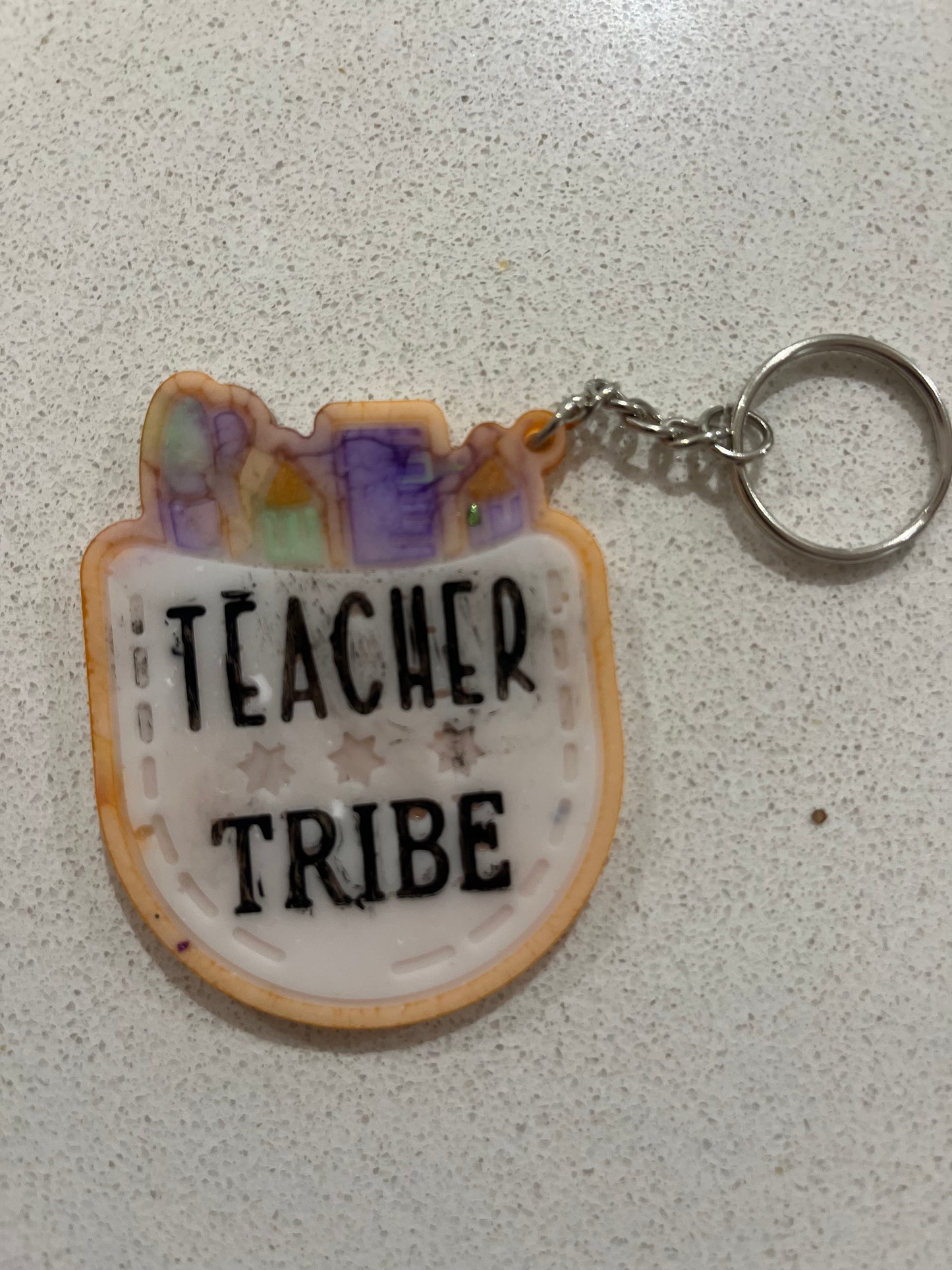 Personalised Handmade Teacher Thank You key rings