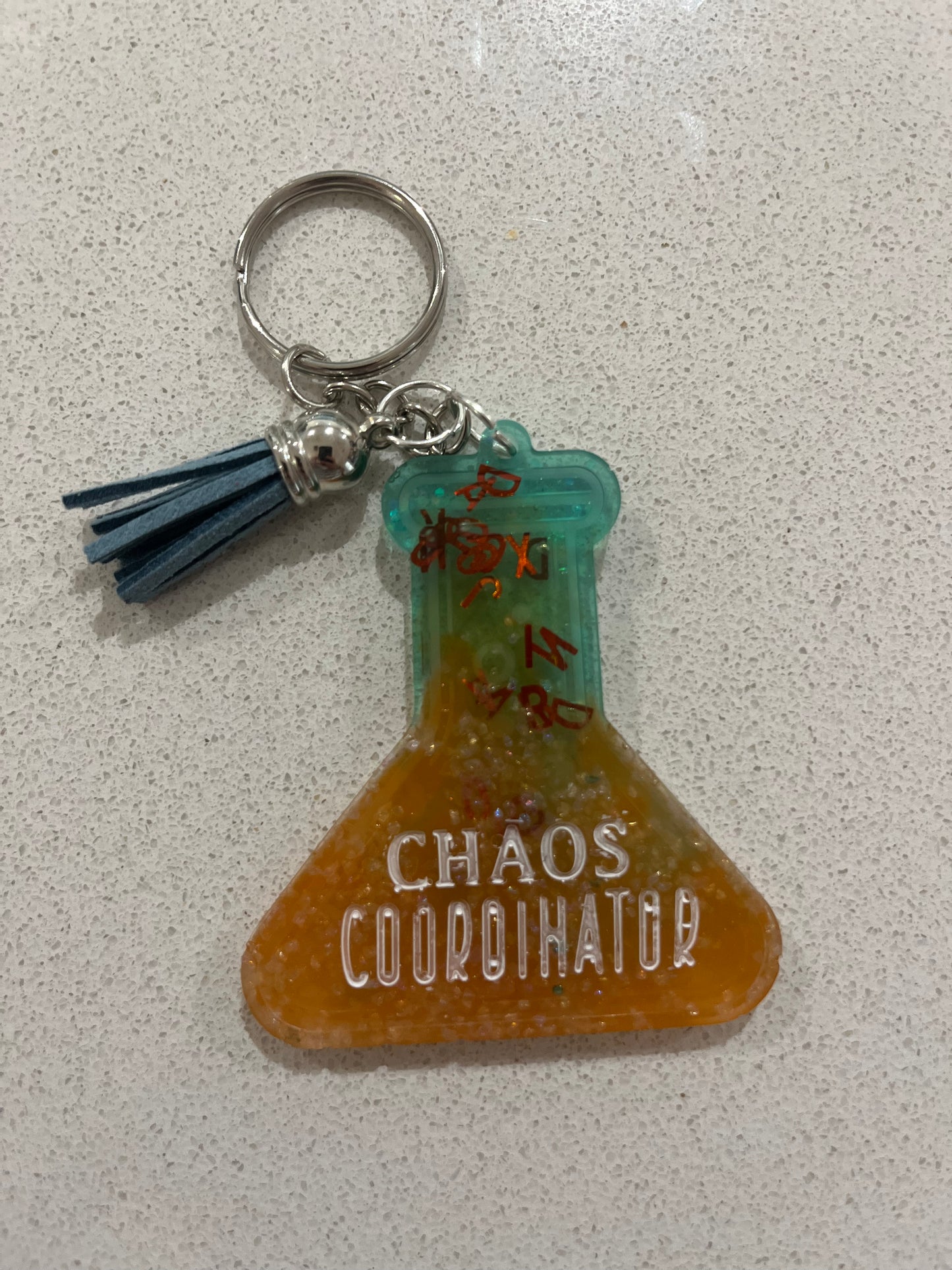 Personalised Handmade Teacher Thank You key rings